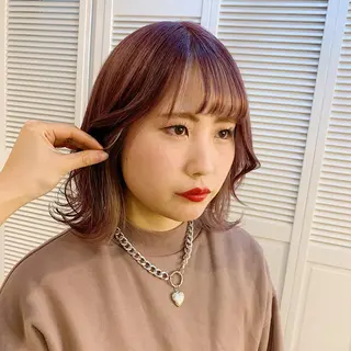 ミディアム カラー GO TODAY SHAiRE SALON 町田店所属・🫧大森 知夏🫧のヘアスタイル