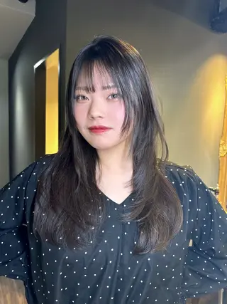 ロング カラー ワンホンヘア ケラチン/Kaitoのヘアスタイル