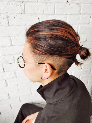 ショート カラー メンズ 杉本 直樹のヘアスタイル