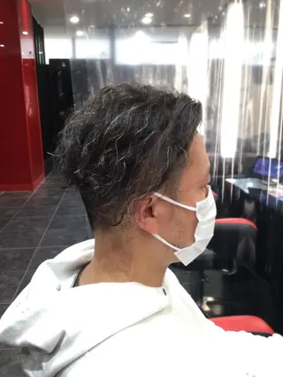 パーマ メンズ Annon プライベートサロンのヘアスタイル