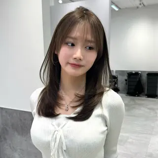 ロング カラー GO TODAY 原宿Verno店所属・韓国系支持率No.1 レイヤー特化/きょうのヘアスタイル