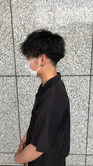 パーマ メンズ メンズパーマのプロ 川野翔太のヘアスタイル