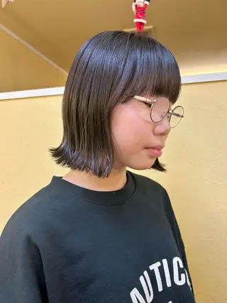 ミディアム キッズ MoMO/北三条駅 🌼Yuukaのヘアスタイル