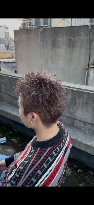 ショート メンズ 永井 皓大のヘアスタイル