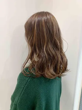 ロング カラー 縮毛矯正/髪質改善 /韓国風　山川春輝のヘアスタイル