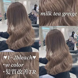 ロング カラー 🌿透明感赤み消し Keishin🌿のヘアスタイル