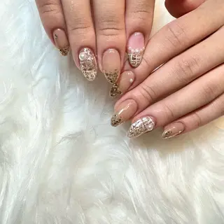 ネイル Aulu'bネイル ボディージュエリーのネイルデザイン