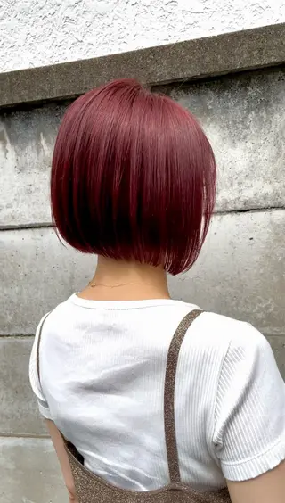 ショート カラー 北村 志織のヘアスタイル