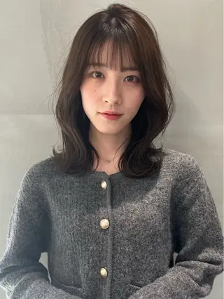 ミディアム 韓国ヘア指名No.1 🇰🇷赤西栄斗のヘアスタイル