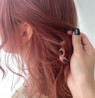 ミディアム カラー ナツミ/透明感カラー /酸性ストレートのヘアスタイル