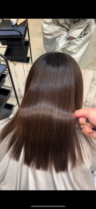 ロング 髪質改善の美容院-SMuK-所属・松本の艶髪師 酒井ノアのヘアスタイル