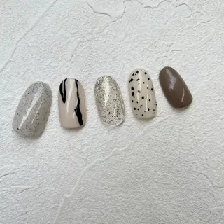 ネイル ⭐︎休業中の練習⭐︎ JNA認定講師髙橋のネイルデザイン