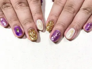 ネイル kiii.__ ✴︎*のネイルデザイン