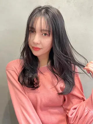 セミロング カラー 💎髪質改善/艶カラ ー🌟加藤陸🌟のヘアスタイル