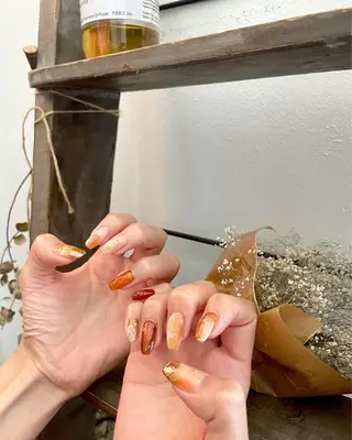 ネイル 甲府市徳行 🧸prunelleのネイルデザイン