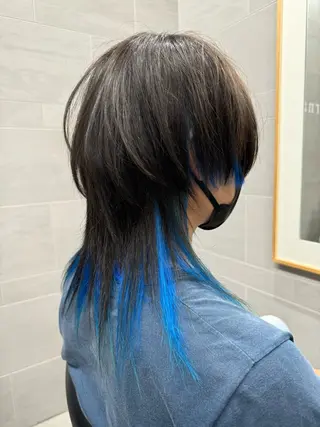 セミロング カラー メンズ ferna所属・吉野 正啓のヘアスタイル