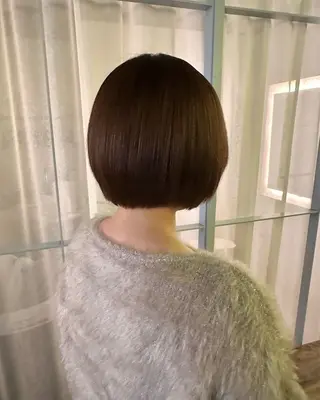 ショート 政木彩香/丸みボブ/ ショートボブのヘアスタイル