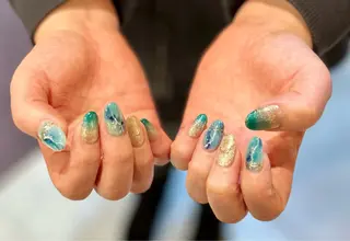 ネイル 前田 萌のネイルデザイン