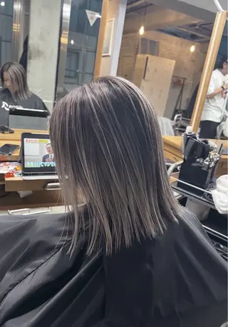 ミディアム カラー ROBIN所属・指名数No.1 /NAOYAのヘアスタイル