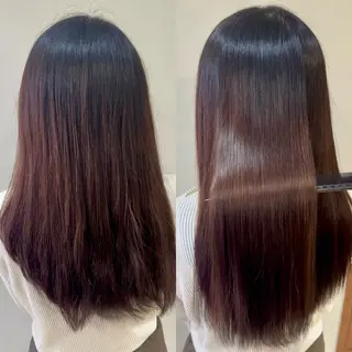 ロング ルシクラージュ武蔵小杉店所属・武蔵小杉【美髪縮 毛矯正】丸山智久のヘアスタイル