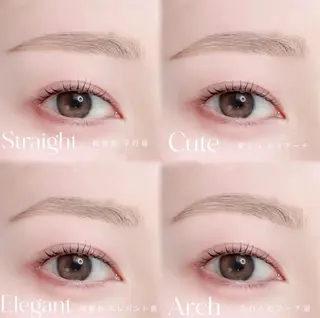 アイブロウ rio¨̮ soie punonのマツエク・マツパデザイン