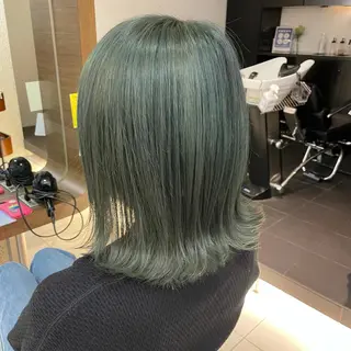 ミディアム カラー 透明感カラー/ 寺田千雅子のヘアスタイル