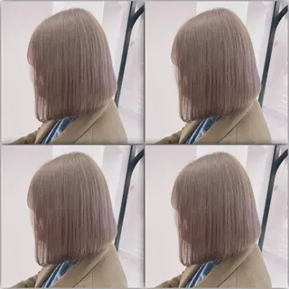 ミディアム カラー ダブルカラー 韓国ヘアKYONのヘアスタイル