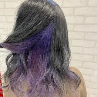 ロング カラー 中川 拓弥のヘアスタイル