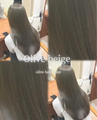 ロング カラー yuzua/美髪縮毛 /透明感/レイヤーのヘアスタイル