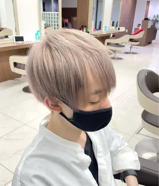 ショート カラー メンズ 【メンズ特化】 池田大成✂︎のヘアスタイル