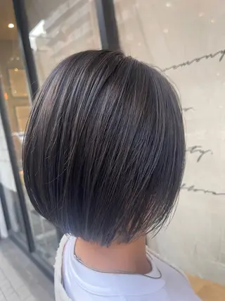 ショート カラー AUBE hair ales福岡平尾店所属・塚本 昂のヘアスタイル