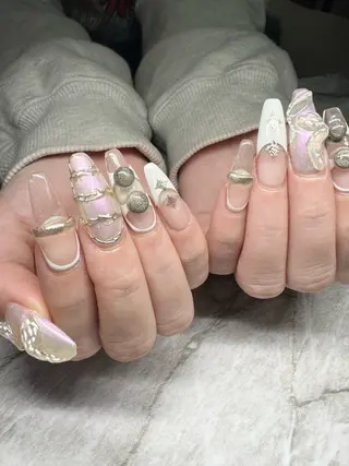 ネイル nail salon  AlgeTy所属・✴︎:.｡. MAKI.｡.:✴︎のネイルデザイン