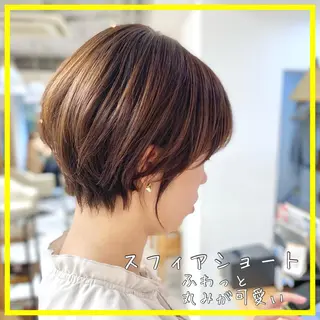 ショート カラー 平田 健一のヘアスタイル