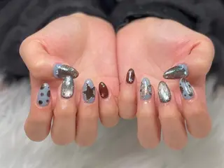 ネイル lucky nail 歌舞伎町のネイルデザイン