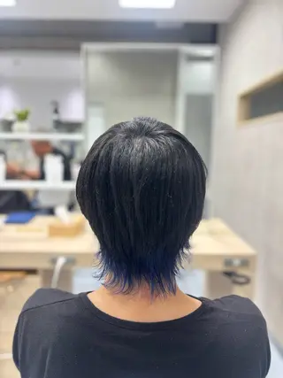 ショート カラー メンズ メンズ特化韓国風 パーマスタイル/りんのヘアスタイル