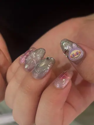 ネイル 𝗿𝗶𝗰𝗼 ˎˊ˗のネイルデザイン