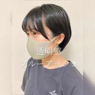 ショート カラー ヘアアレンジ 🌈haru🌻 藤沢ハイトーン🌈のヘアスタイル