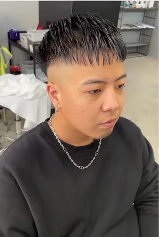 ショート パーマ メンズ メンズ専門サロン wokeのヘアスタイル