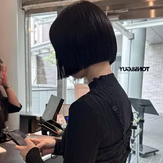 ショート カラー 森田 三琴のヘアスタイル