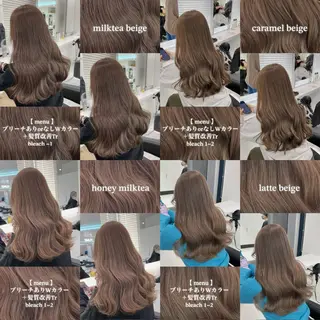 カラー 🩶透明感ブリーチ カラー🩶 maoのヘアスタイル