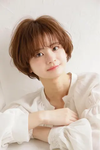ショート 庄司 美佑樹のヘアスタイル