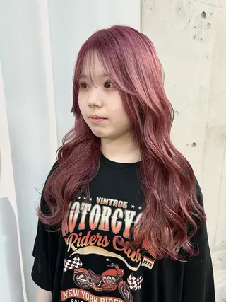 ロング カラー Ayaka🩰🎀 ガーリー/暖色♡のヘアスタイル