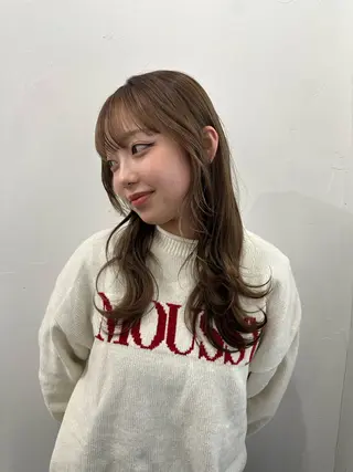 ロング カラー 透明感カラー /Kanon️🫧のヘアスタイル