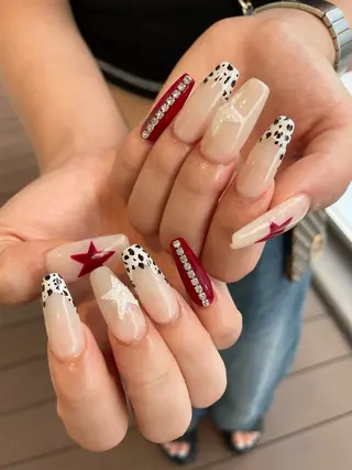 ネイル miki ✴︎ 田町/パラジェルのネイルデザイン