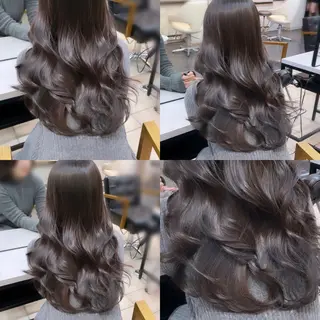 ロング 韓国ヘア🤍🇰🇷 ‪🫶🏻吉満のヘアスタイル