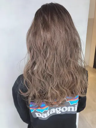 セミロング カラー カラー特化 yamaのヘアスタイル