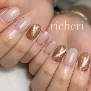 ミディアム ネイル richeri beautyのネイルデザイン