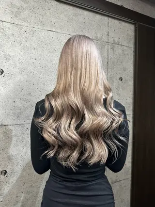 ロング カラー ハイトーン/ブリーチ カラー/SHOGOのヘアスタイル