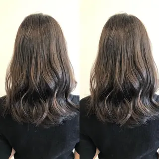 セミロング カラー Hair make VERDA所属・宮下 耕平のヘアスタイル