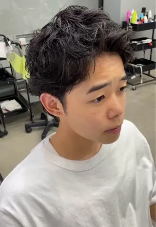 ショート メンズ メンズ専門サロン wokeのヘアスタイル